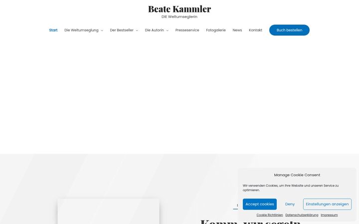 Screenshot of beate-kammler.de