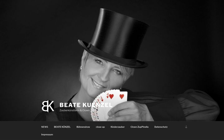 Screenshot of beate-kuenzel.de