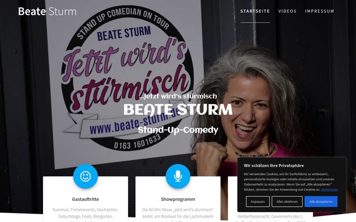 Screenshot of beate-sturm.de