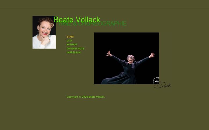 Screenshot of beate-vollack.com