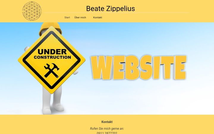 Screenshot of beatezippelius.de
