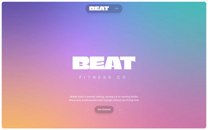 Snímek obrazovky beatfitness.co