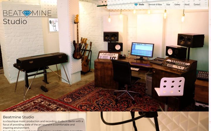 Screenshot of beatmine.studio