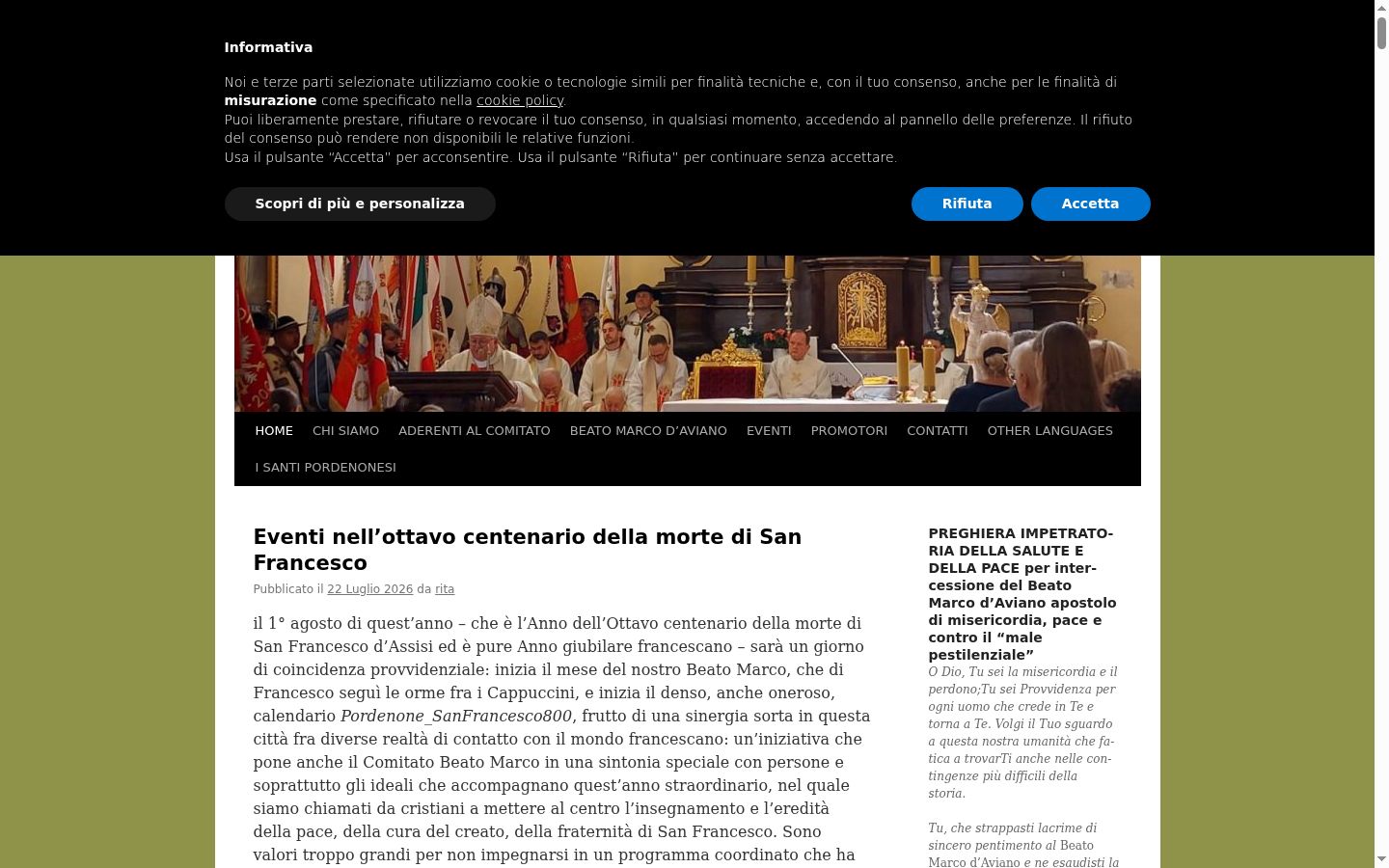 Snímka obrazovky banera súhlasu zobrazeného pred akoukoľvek interakciou