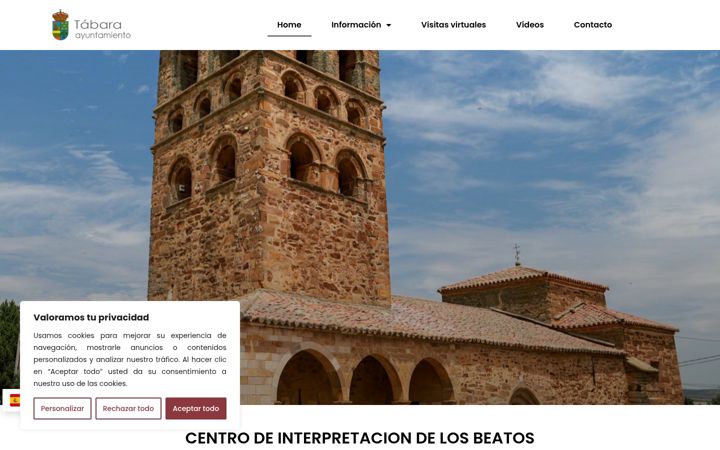 Screenshot of beatostabara.com