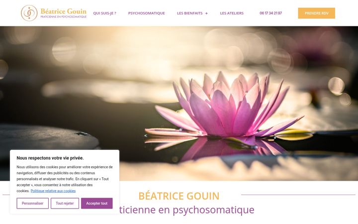 Screenshot of beatrice-gouin.fr