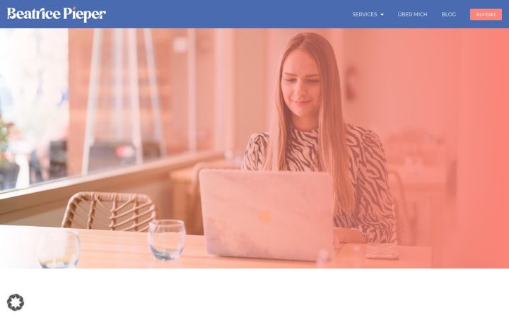 Screenshot of beatrice-pieper.de