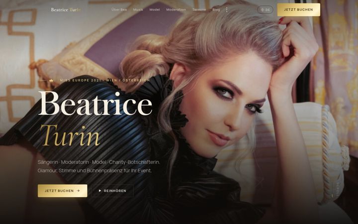 Screenshot of beatriceturin.com