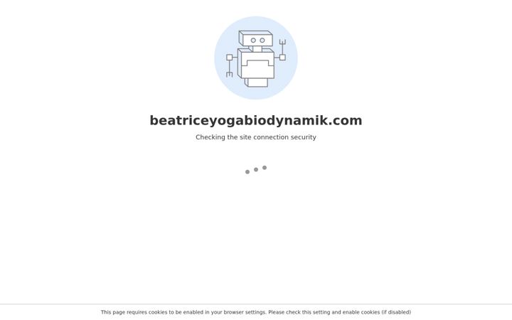 Screenshot of beatriceyogabiodynamik.com
