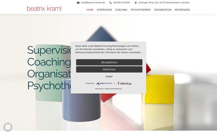 Screenshot of beatrix-kraml.de
