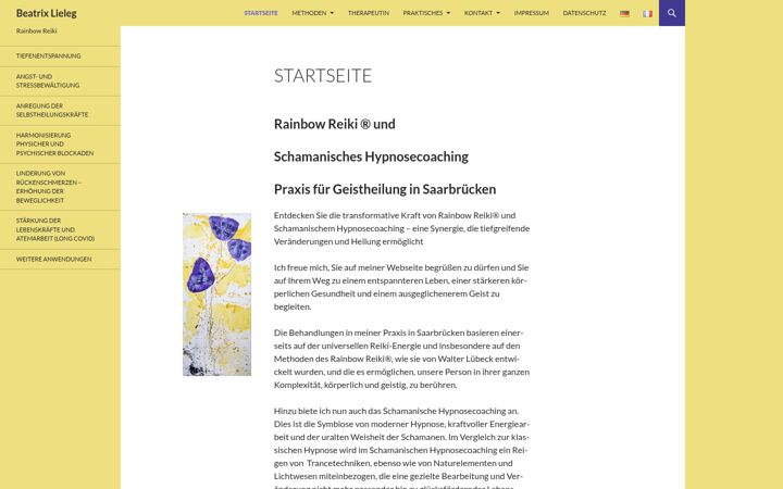Screenshot of beatrix-lieleg.com