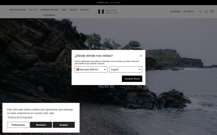 Screenshot of beatrizfurest.com