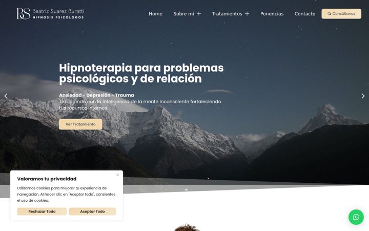 Screenshot of beatrizsuarezburatti.com