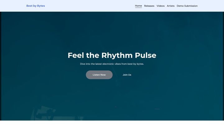 Screenshot of beatsbybytes.com