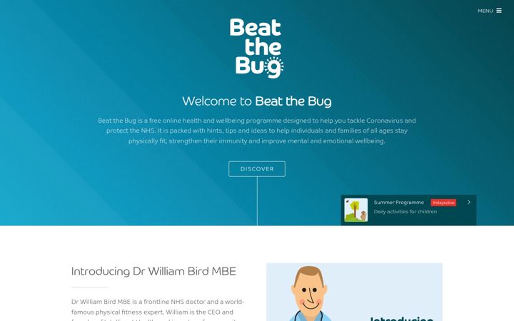 Screenshot of beatthebug.me