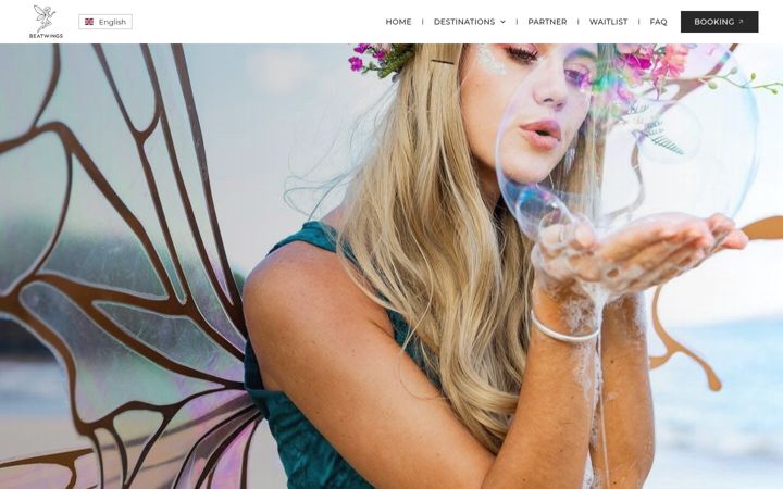 Screenshot of beatwings.com