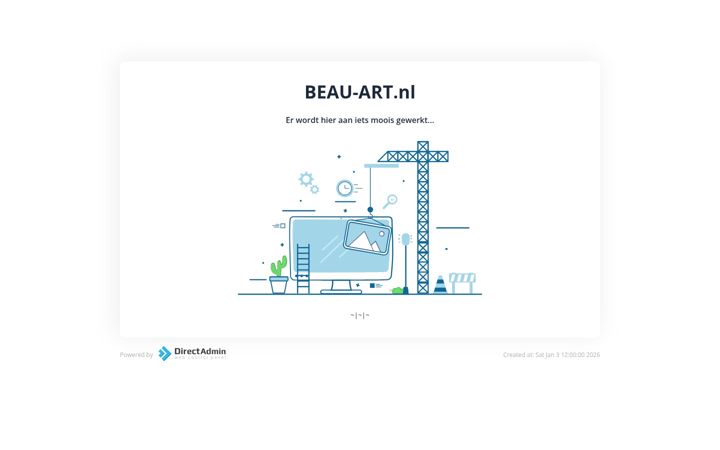 Screenshot of beau-art.nl