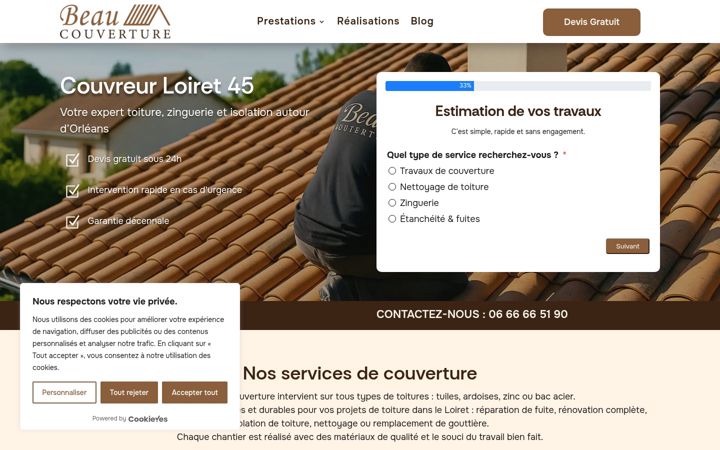 Snímek obrazovky beau-couverture.fr