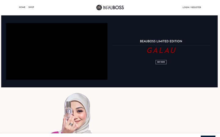 Zrzut ekranu beaubosshq.com
