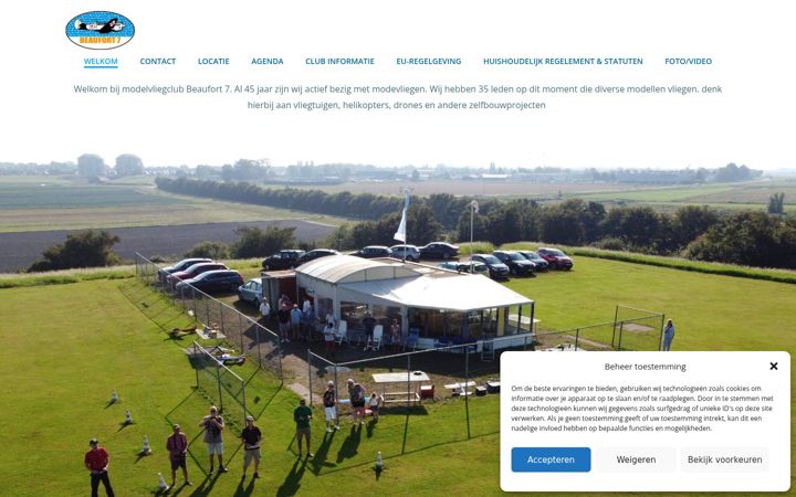 Screenshot ta' beaufort7.nl