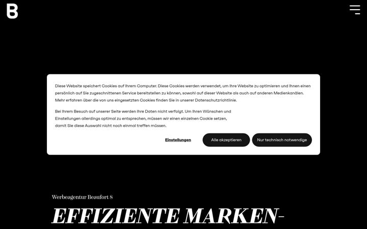 Screenshot of beaufort8.de