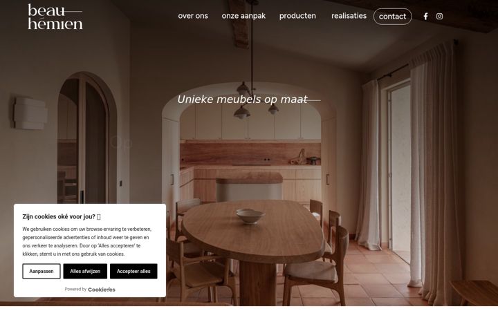 Screenshot of beauhemien.be