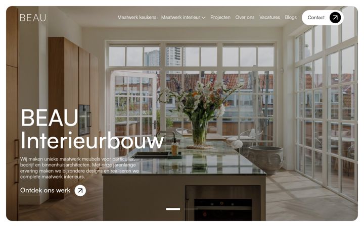Képernyőkép: beauinterieurbouw.nl