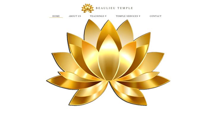Screenshot of beaulieutemple.com