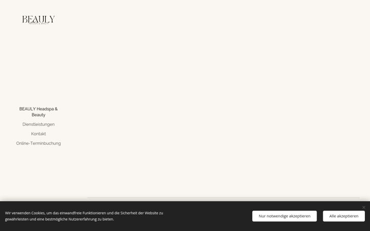 Screenshot of beaulyheadspa.com