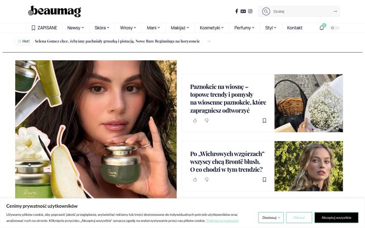 Screenshot von beaumag.pl