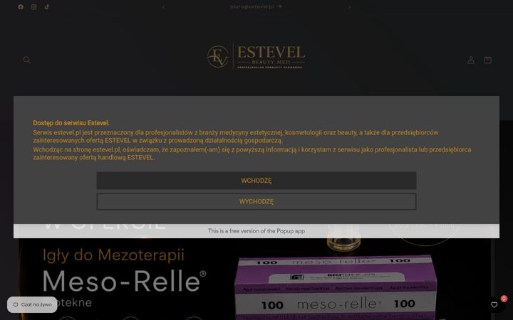 Screenshot of beaumedhurtownia.pl