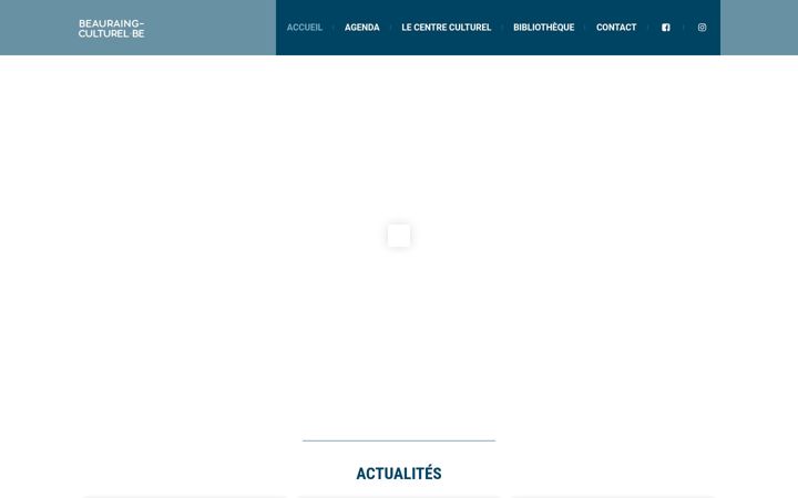 Screenshot of beauraing-culturel.be