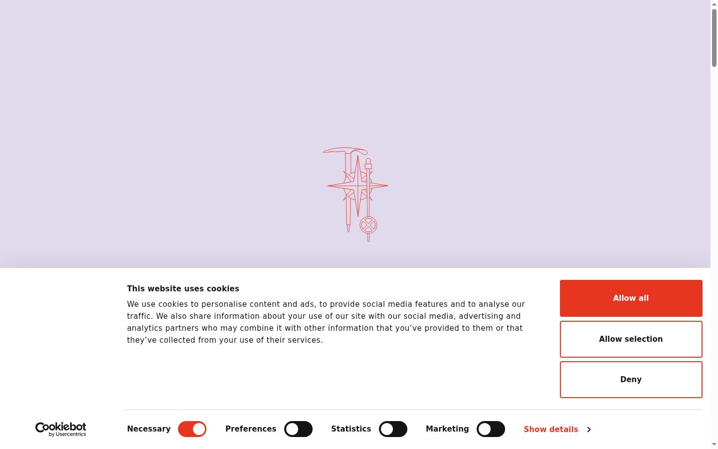 Sutikimo reklamjuostės, rodytos prieš bet kokią sąveiką, ekrano kopija