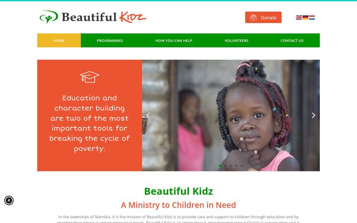 Képernyőkép: beautifulkidz.org