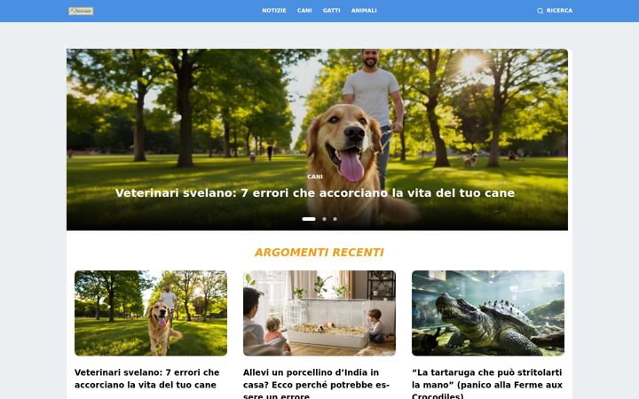 Screenshot of beautifullabrador.it