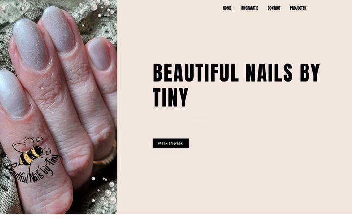 Skärmbild av beautifulnailsbytiny.nl