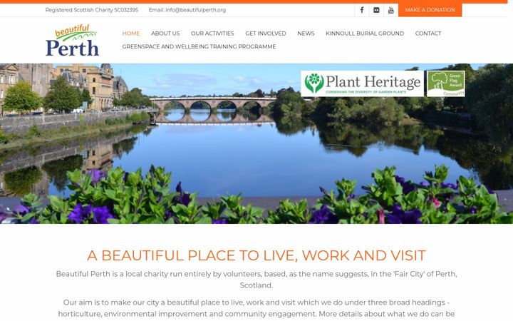 Screenshot του beautifulperth.org