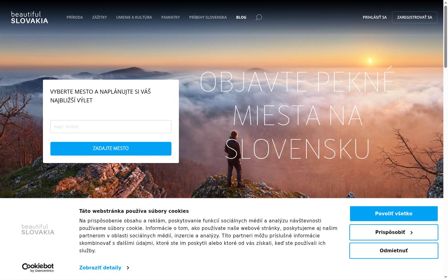 Screenshot tal-banner tal-kunsens muri qabel kwalunkwe interazzjoni