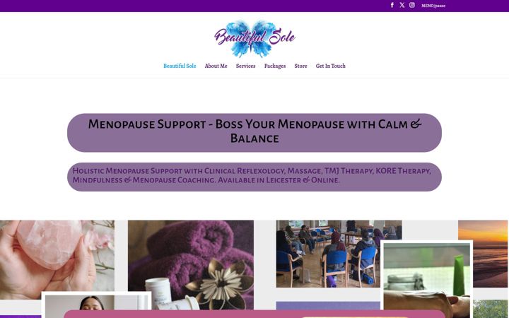 Screenshot of beautifulsole.co.uk