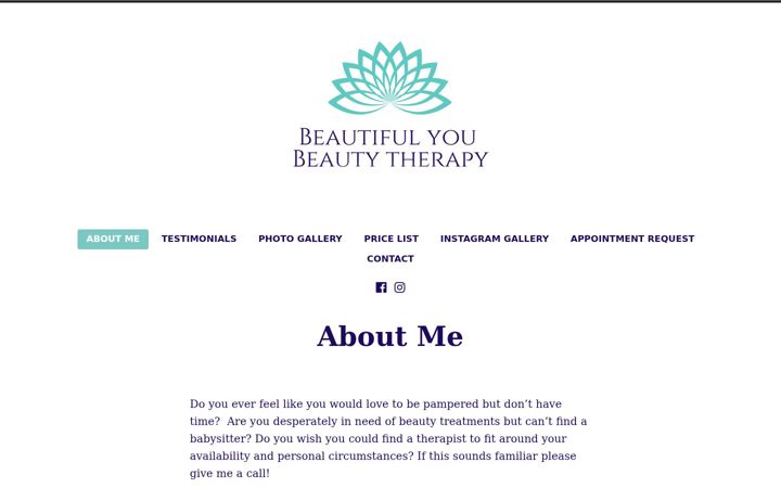Screenshot of beautifulyou.info