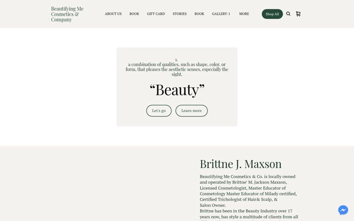 beautifyingmecosmetics.com