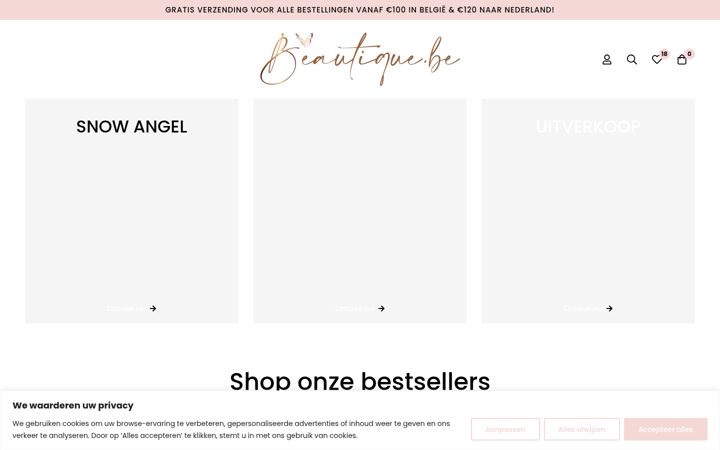 Screenshot of beautique.be