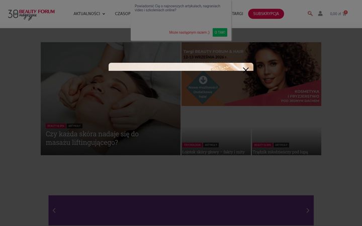 Screenshot of beauty-forum.com.pl