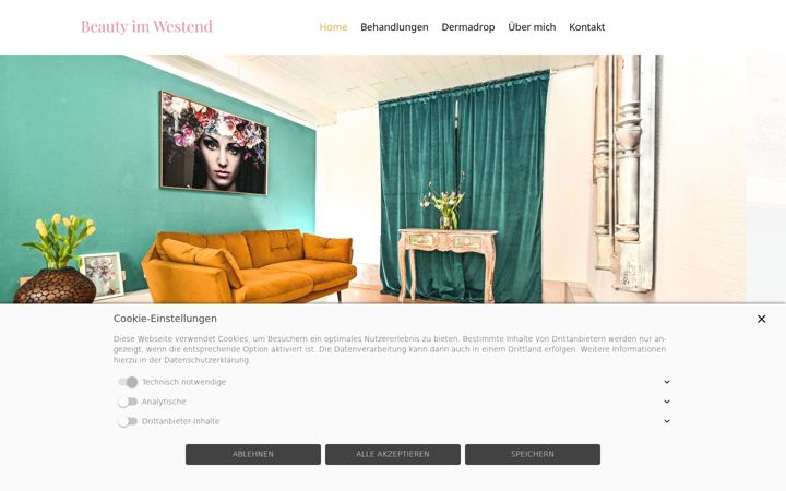 Screenshot of beauty-im-westend.de