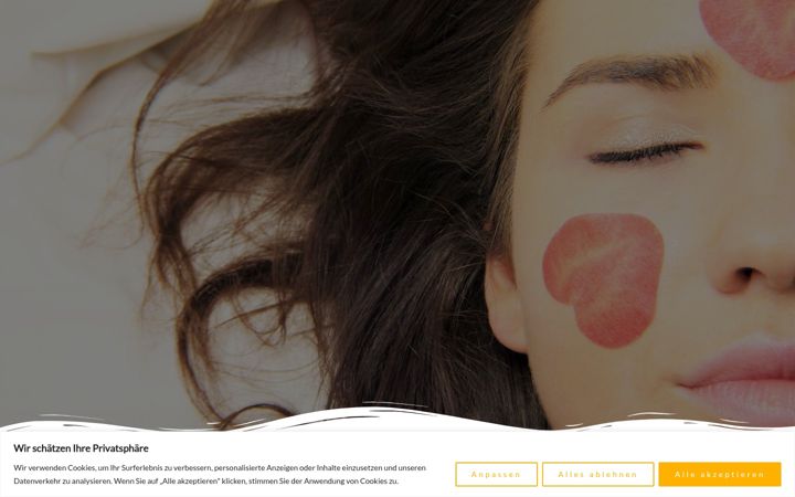 Screenshot of beauty-keyword.de