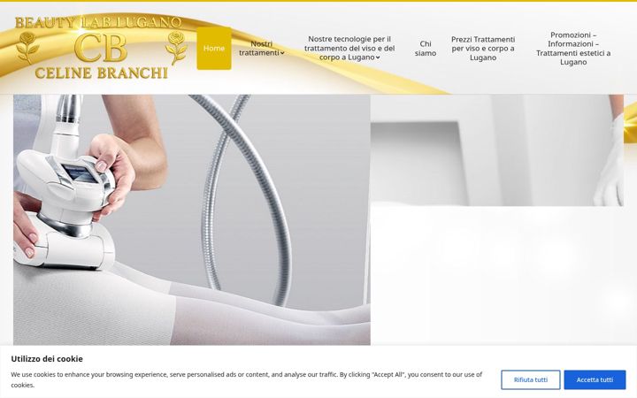 Screenshot of beauty-lab-lugano.ch