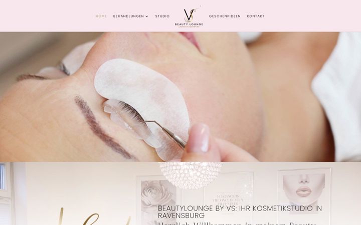 Screenshot von beauty-lounge-vs.de