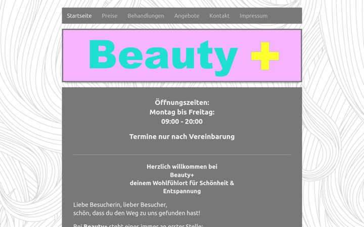 Screenshot of beauty-plus-koblenz.de