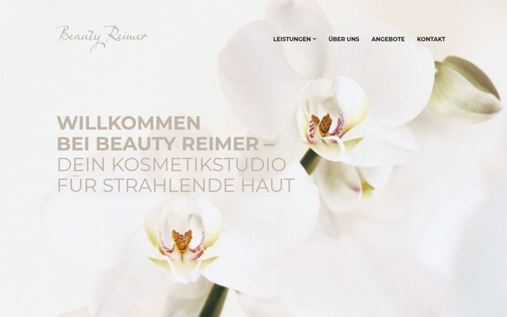 Snímek obrazovky beauty-reimer.de