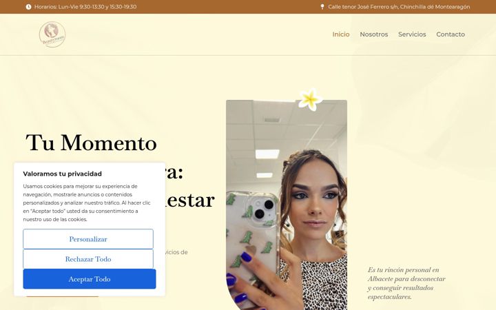 Screenshot of beauty-room.es
